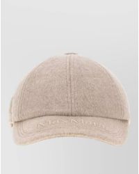Max Mara - Cashmere Lancia Baseball Cap Curved Brim - Lyst