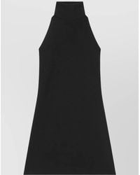 Courreges - Halter Neck A-Line Short Dress - Lyst