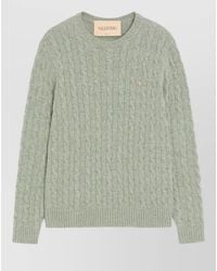 Valentino Garavani - Virgin Wool Short-Sleeve Polo Jumper - Lyst