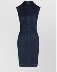 Sportmax - Cotton Knee-Length Dress - Lyst