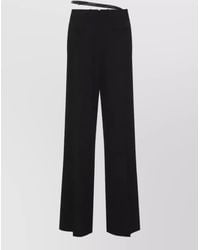 Tom Ford - Virgin Wool Wide-Leg Tailored Trousers - Lyst