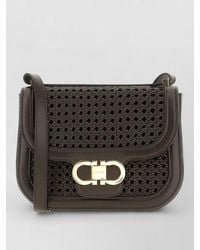 Ferragamo - Shoulder Bag Adjustable Strap Tone Hardware - Lyst