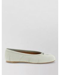 Maison Margiela - Tabi Split Toe Soft Leather Ballet Flats - Lyst