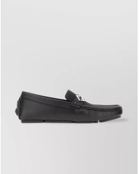 Fendi - Leather Driver Loafers - Lyst