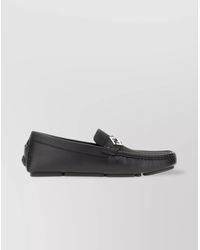 Fendi - Leather Driver Loafers - Lyst