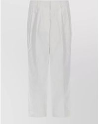 Michael Kors - Wide-Leg Tailored Trousers - Lyst
