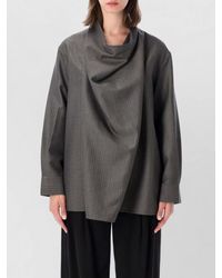Bottega Veneta - Chic Mini Wool-Mohair Blend T-Shirt For - Lyst