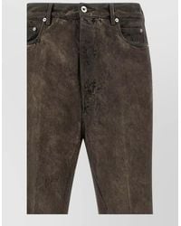 Rick Owens - Bolan Bootcut Denim Jeans Five Pocket - Lyst