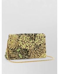Dries Van Noten - Jacquard Floral-Print Envelope Clutch Bag - Lyst