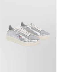 Autry - Sequined Low-Top Sneakers - Lyst