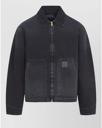 Carhartt - Corduroy Collar Cotton Canvas Work Jacket - Lyst