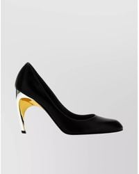McQueen - Leather Armadillo Pumps - Lyst
