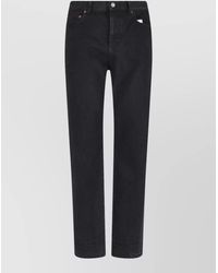 Saint Laurent - Slim-Fit Straight-Leg Denim Jeans - Lyst