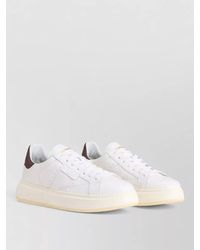 Woolrich - Calf Leather Low-Top Sneakers - Lyst