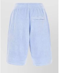 Martine Rose - Concealed Drawstring Terry Bermuda Shorts - Lyst