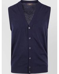 Zanone - Wool Vest - Lyst