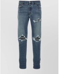 Amiri - 'Mx1' Distressed Slim Fit Jeans - Lyst