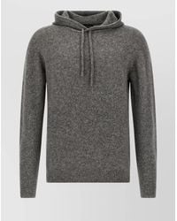 Roberto Collina - Cashmere Silk Hooded Sweater - Lyst