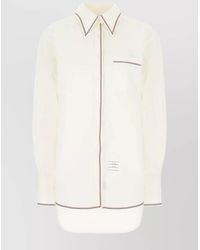 Thom Browne - Cotton Linen Shirt - Lyst