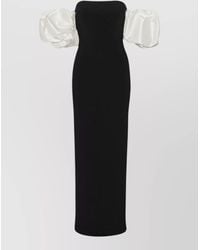 ROTATE BIRGER CHRISTENSEN - Puff Sleeve Maxi Dress - Lyst