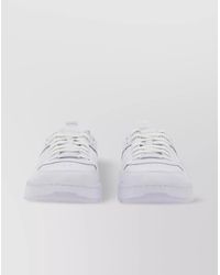 HUGO - Sneaker With Perforated Toe And Logo - Lyst