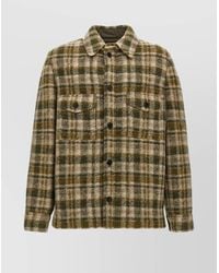 Isabel Marant - "Kevron" Jacket Collar Plaid Pattern - Lyst
