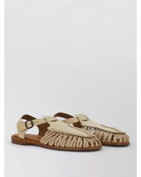 Hereu - Alaro Flat Sole Open Toe Sandals - Lyst