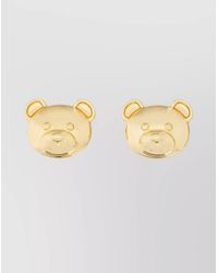 Moschino - Teddy Bear Clip Earrings - Lyst