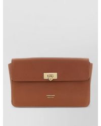Ferragamo - Gancini Leather Cross-Body Bag - Lyst
