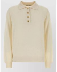 Blazé Milano - Highland Wool Blend Long Sleeve Polo - Lyst