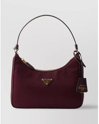 Prada - 2005 Mini Bag With Adjustable Strap And Leather Trim - Lyst