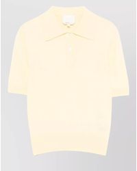A.P.C. - Cotton Short-Sleeve Polo Shirt - Lyst
