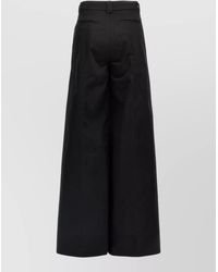 Thelatest - Alma Pants Wide Leg Belt Loops - Lyst