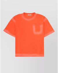 YMC - Short Sleeve Crew Neck Shirt Pocket - Lyst