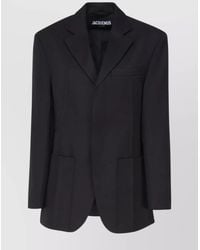 Jacquemus - Virgin Wool Single-Breasted Blazer - Lyst