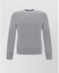 Thom Browne - Wool Crewneck Jumper - Lyst
