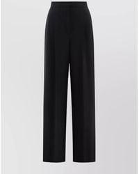 Max Mara - Pleated Wide-Leg Trousers - Lyst