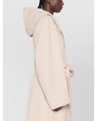 Sportmax - Virgin Wool Belted Fitted Jacket - Lyst