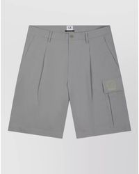 C.P. Company - Metropolis Cargo Shorts Belt Loops Pockets - Lyst