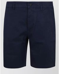 Eleventy - Tailored Shorts Belt Loops Back Pockets - Lyst