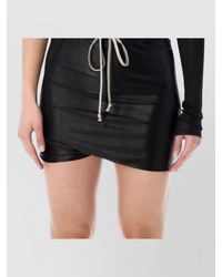Rick Owens - Asymmetric One-Shoulder Long-Sleeve Top - Lyst