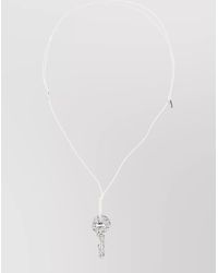 MM6 by Maison Margiela - Brass Key Pendant Necklace - Lyst