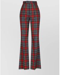 Vivienne Westwood - Tartan" Bootcut Trousers - Lyst