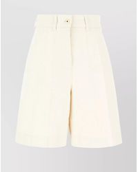 Patou - Denim Bermuda Shorts - Lyst