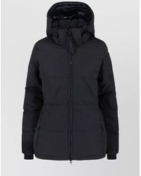 Canada Goose - Hooded Quilted Jacket Long Sleeves - Lyst