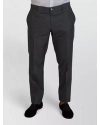 Dolce & Gabbana - Silk Slim-Fit Tailored Trousers - Lyst