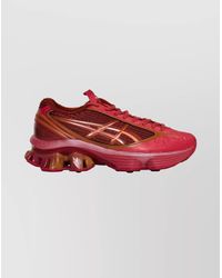 Asics - Synthetic Leather Low-Top Sneakers - Lyst
