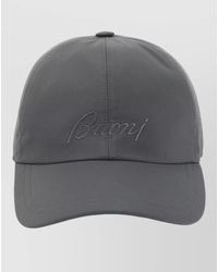 Brioni - Baseball Hat Curved Brim Polyester Visor - Lyst