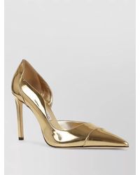 Jimmy Choo - Leather Pointed-Toe Stiletto Pumps - Lyst