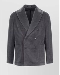 Tagliatore - Casual Jacket With Back Vent And Front Pockets - Lyst